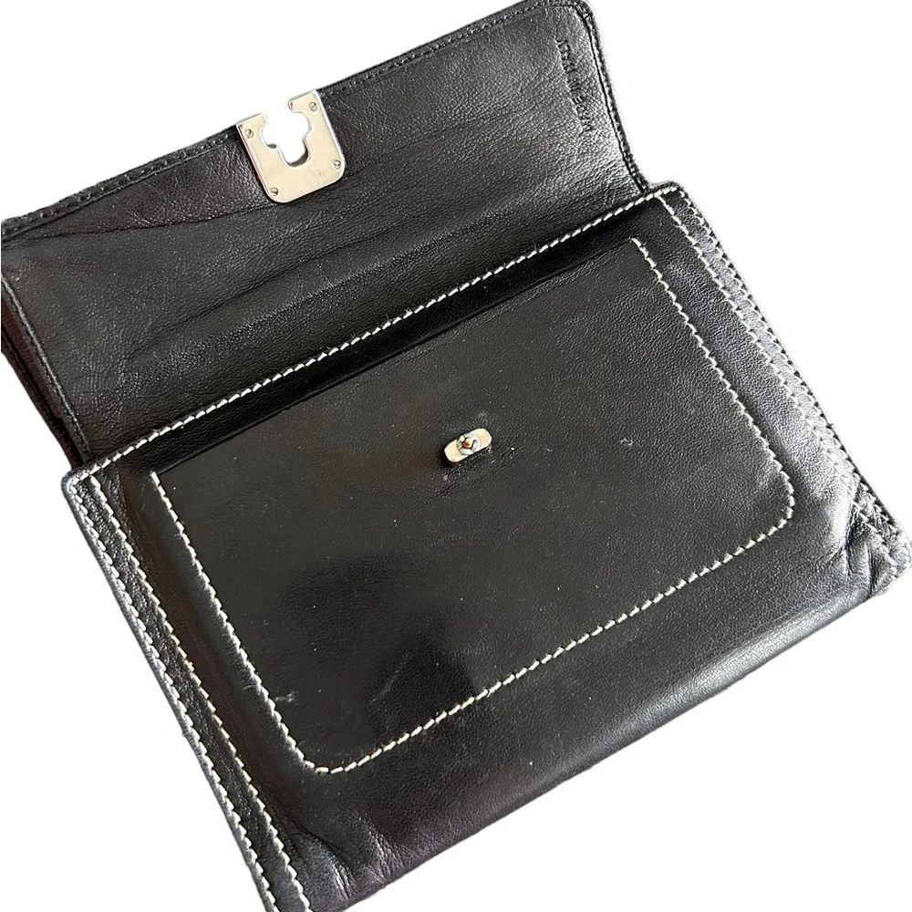 Prada Black Twistlock Wallet